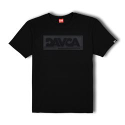 DAVCA T-shirt męski black matt