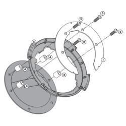 KAPPA MOCOWANIE TANKLOCK SUZUKI DL650/DL1000