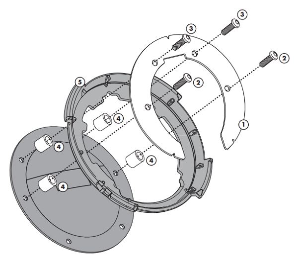 KAPPA MOCOWANIE TANKLOCK SUZUKI DL650/DL1000