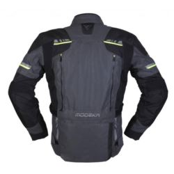 MODEKA Taran FLASH kurtka czarna-fluo