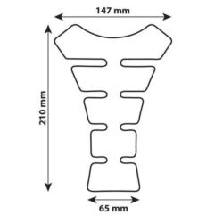 LAMPA tank pad carbon X4