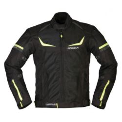 MODEKA Yannik Air kurtka czarna-fluo