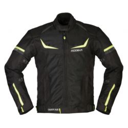 MODEKA Yannik Air kurtka czarna-fluo