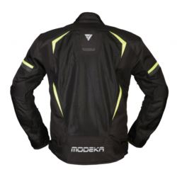 MODEKA Yannik Air kurtka czarna-fluo