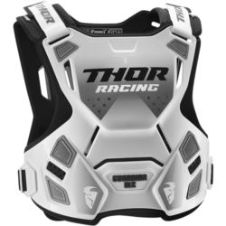 THOR GUARDIAN MX ROOST DEFLECTOR WHITE/BLACK