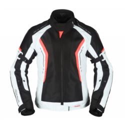 MODEKA Khao Air Lady kurtka popielato-czerwona