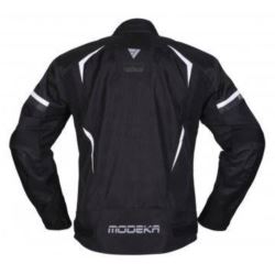 MODEKA Yannik Air kurtka czarno-biała