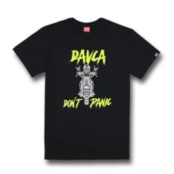 DAVCA T-shirt black Don't Panic