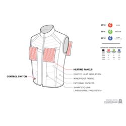 SHIMA Powerheat kamizelka
