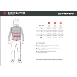 SHIMA Powerheat kamizelka