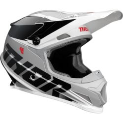 THOR Sector Fader kask cross blk/wht t. L