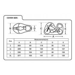 OXFORD Aquatex pokrowiec na motocykl