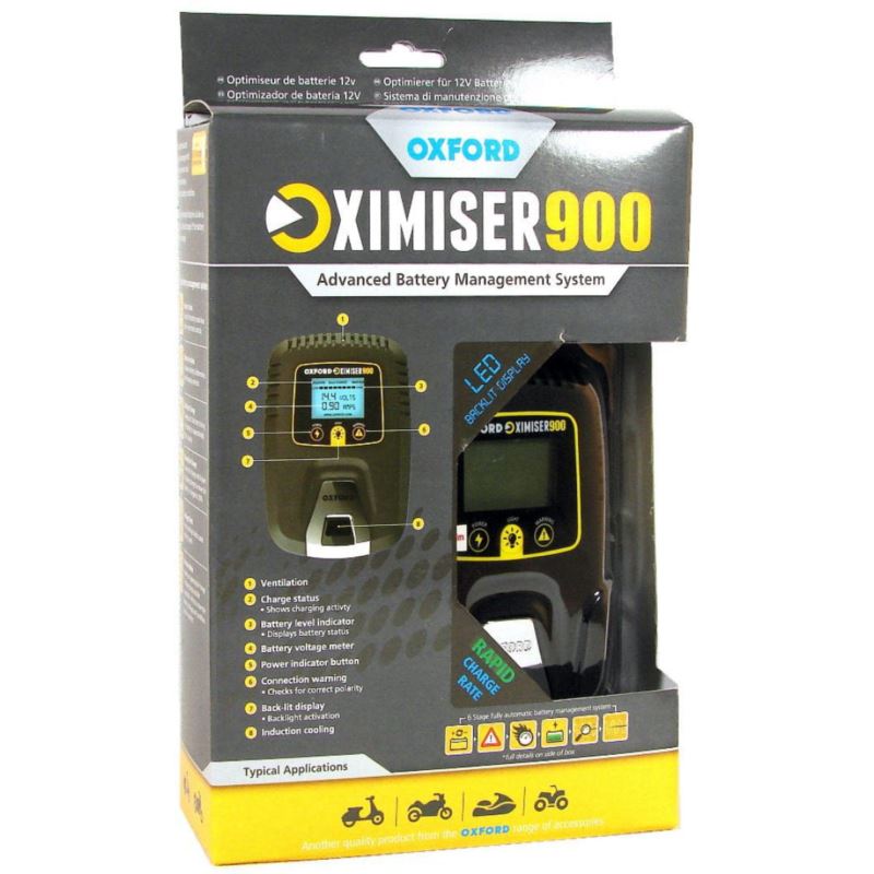 OXFORD Oximiser 900 ładowarka do akumulatorów