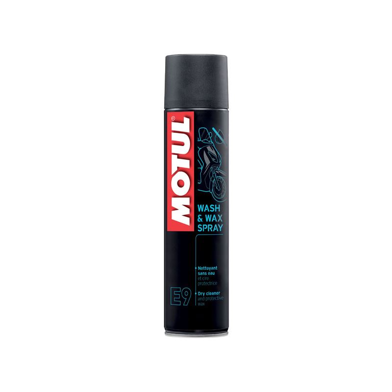MOTUL E9 Wash & Wax Spray - mycie na sucho + wosk