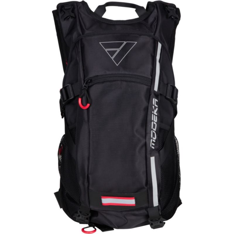 MODEKA City Pack 15L plecak czarno-czerwony