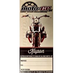 KUPON PODARUNKOWY MOTO-GP