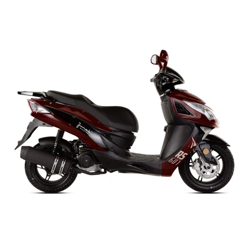 JUNAK 607 4T 50 CM3, CZARNO-CZERWONY, 2024r