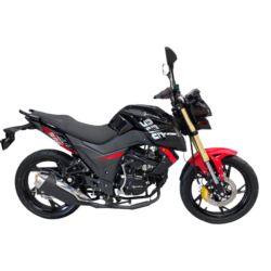 JUNAK 906, 50cm3, 4T, CZARNO-CZERWONY, 2024r