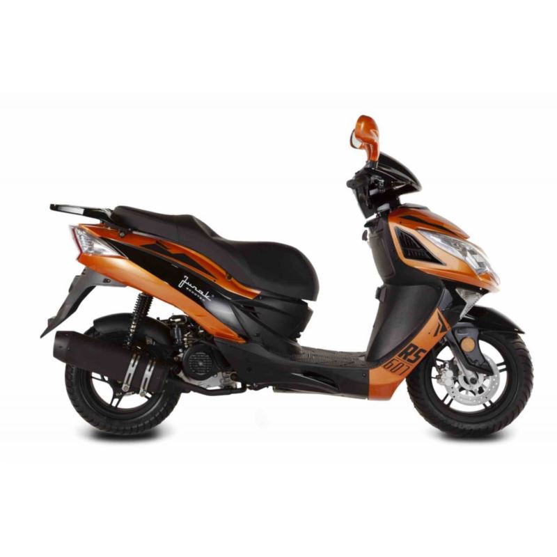 JUNAK 607 4T 50 CM3, CZARNO-POMARAŃCZOWY, 2024 R