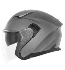 NOX N130 kask JET tytanowy mat M - ZARYSOWANIA