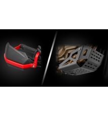 QJMOTOR MOTOCYKL SRT 600 SX 3 KUFRY czerwony DEMO