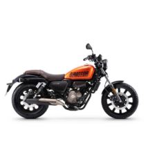 QJMOTOR SRV 125 ABS pomarańczowy DEMO