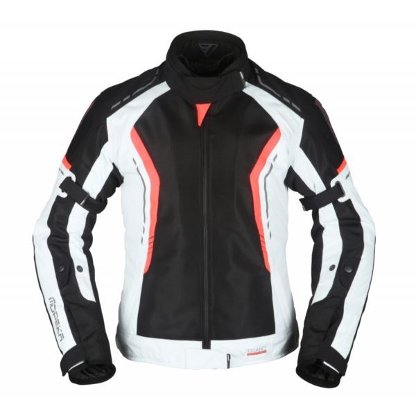 MODEKA Khao Air Lady kurtka popielato-czerwona