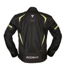 MODEKA Yannik Air kurtka czarna-fluo