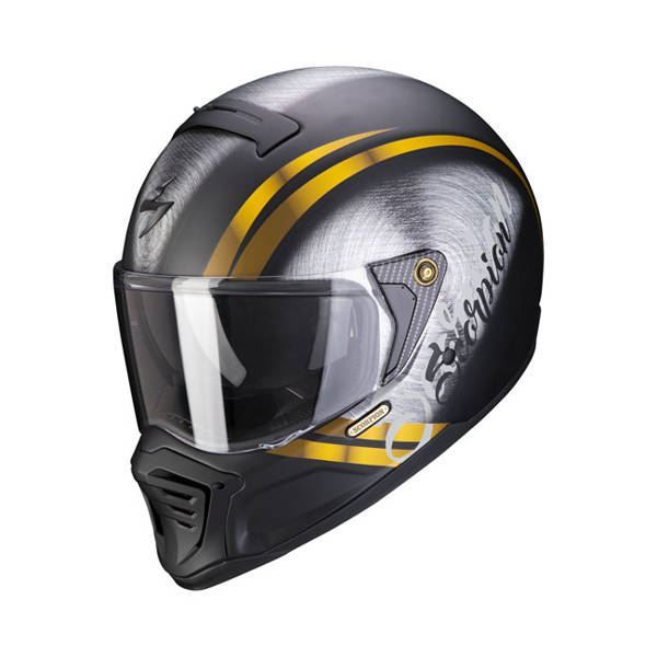 SCORPION EXO-HX1 kask OHNO MAT czarno złoty