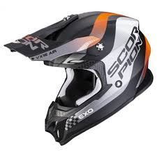 SCORPION KASK VX-16 AIR SOUL MAT BK-ORANGE M