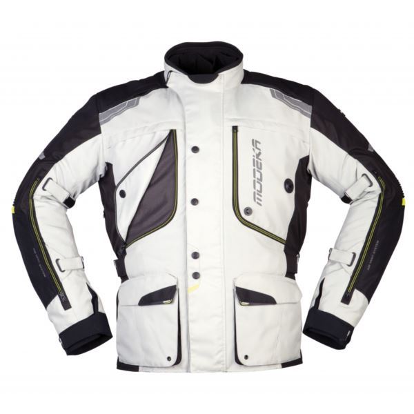 MODEKA Aeris II kurtka tekstylna popielata