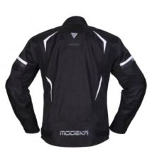 MODEKA Yannik Air kurtka czarno-biała