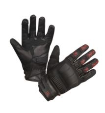 MODEKA Ennos rękawice czarno-czerwone