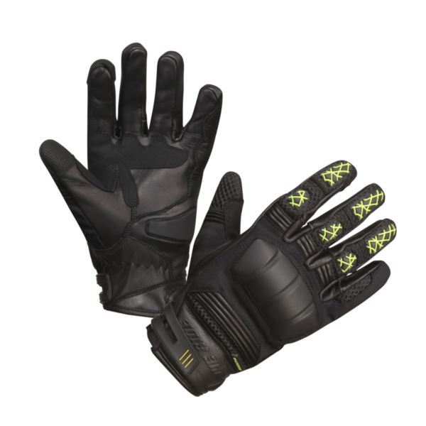 MODEKA Ennos rękawice czarno-neonowe