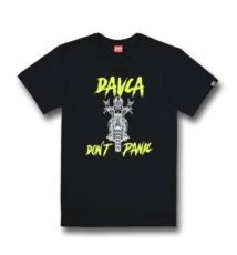DAVCA T-shirt black Don't Panic