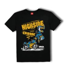 DAVCA T-shirt black Highside