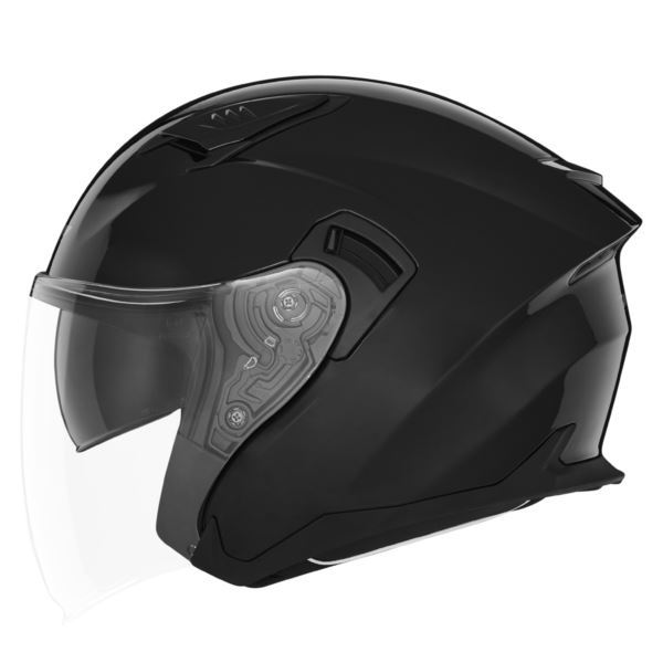NOX N130 kask JET czarny M