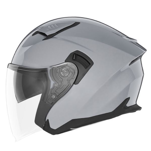 NOX N130 kask JET szary połysk L