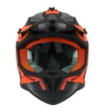 NOX N633 CROSS FUSION CZARNY/POMAR M