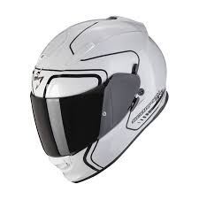 SCORPION EXO-491 WEST WHITE-BLACK XS