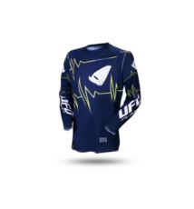 UFO KOSZULKA SLIM ADRENALINE CROSS  NIEBIESKI ŻÓ L