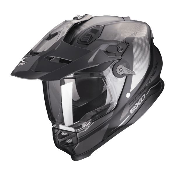 SCORPION ADF-9000 AIR kask TRAIL MAT BK-SILVER XXL