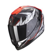SCORPION EXO-1400 kask CARBON ARANEA Bk-Neo-RD L