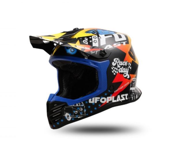 UFO KOREY CROSS JUNIOR czar/żół/czerw/nieb L