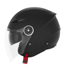 NOX N181 kask JET czarny mat L
