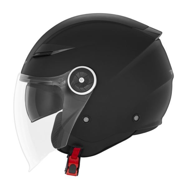 NOX N181 kask JET czarny mat L