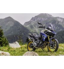 VOGE motocykl 525DSX z kuframi niebieski 2025r