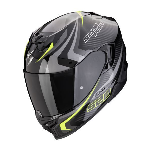 SCORPION EXO-520 EVO AIR TERRA Black-Silver-Neon M