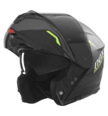 NOX N968 kask szczękowy czarny/żółty mat M