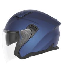 NOX N130 kask JET niebieski mat M